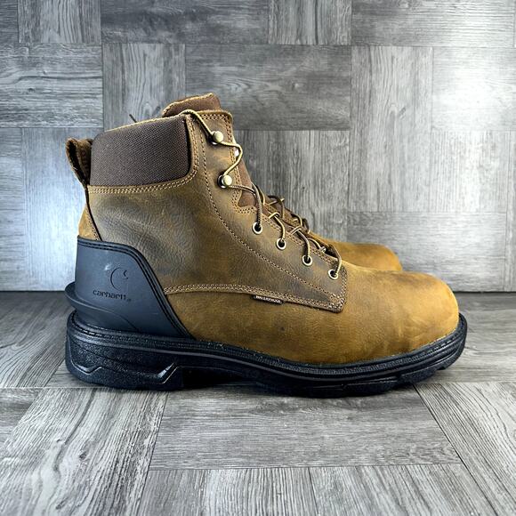Carhartt Other - Carhartt Ironwood Work Boots Men's 14 Wide Waterproof Alloy Toe 6" Safety